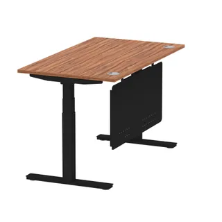 Air Height Adjustable Desk With Cable Ports