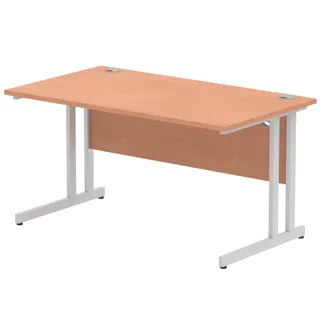 Impulse Straight Desk Cantilever Leg