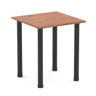 Impulse Square Table With Post Leg