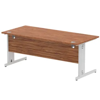 Impulse Straight Desk Cable Managed Leg