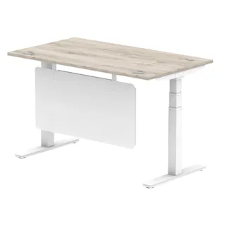 Air Height Adjustable Desk With Cable Ports