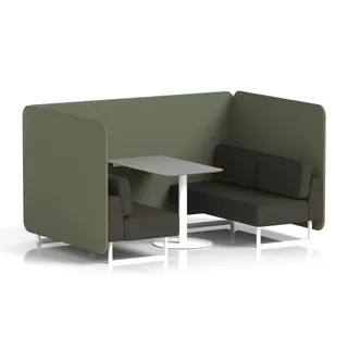 Brixworth Bench Booth in Two Tone