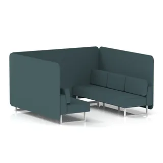 Brixworth Bench Booth in Single Tone