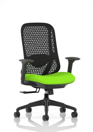 Prism Ergonomic Mesh Back Office Chair with Adjustable Arms