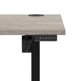 Air Lite Height Adjustable Desk With Cable Ports