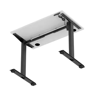 Air Lite Height Adjustable Slimline Desk With Cable Ports