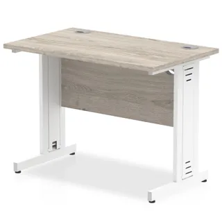 Impulse Slimline Desk Cable Managed Leg