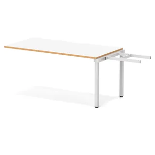 Evolve Plus Single Row Bench Desk Extension Kit