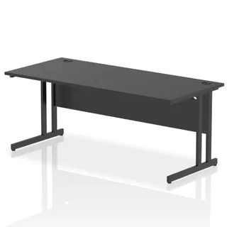 Impulse Straight Desk Cantilever Leg