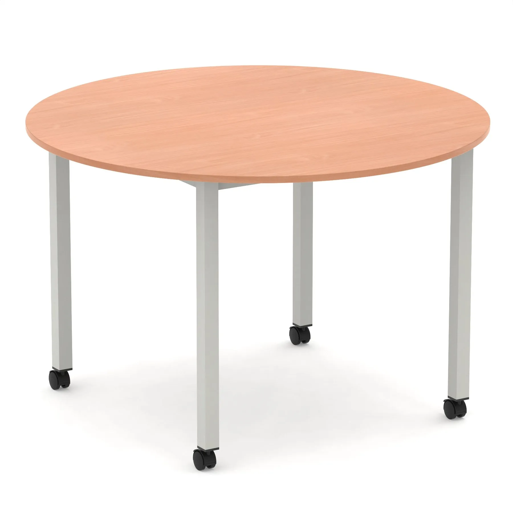 Impulse Round Table With Box Frame Leg