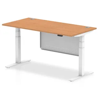 Air Height Adjustable Desk With Cable Ports