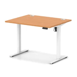 OE - Air Lite Height Adjustable Desk With Cable Ports