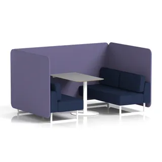 Brixworth Bench Booth in Two Tone