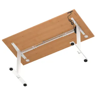 Air Lite Height Adjustable Desk With Cable Ports