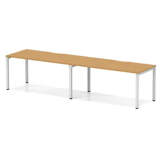 Evolve Plus Single Row Bench Desk - 2 Person