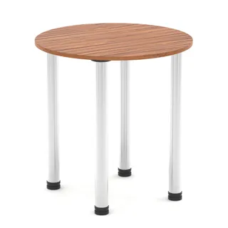 Impulse Round Table With Post Leg