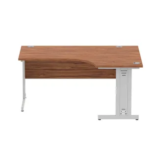 Impulse Crescent Desk Cable Managed Leg