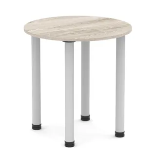 Impulse Round Table With Post Leg