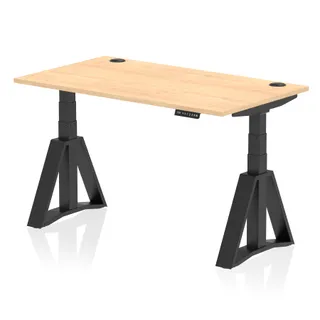 Air Height Adjustable Desk With Cable Ports
