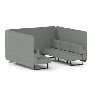 Brixworth Bench Booth in Single Tone
