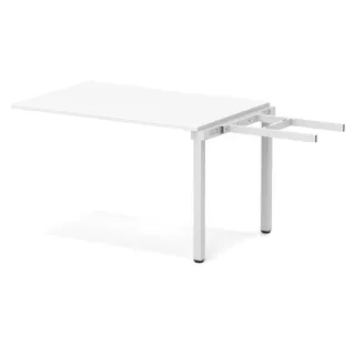 Evolve Plus Single Row Bench Desk Extension Kit