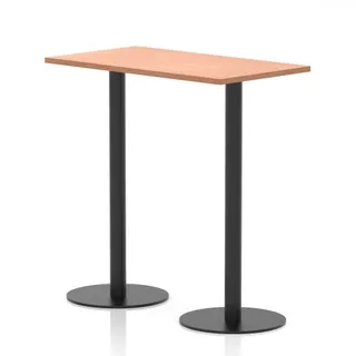 Italia Slimline Rectangular Poseur Table