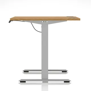 Air Lite Height Adjustable Desk With Cable Ports