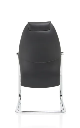 Mien High Back Leather Cantilever Visitor Office Chair