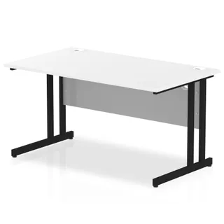 Impulse Straight Desk Cantilever Leg
