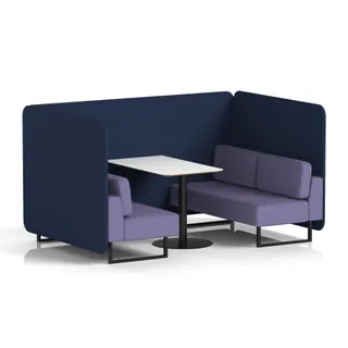 Brixworth Bench Booth in Two Tone