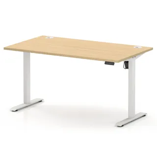 Air Lite Height Adjustable Desk With Cable Ports