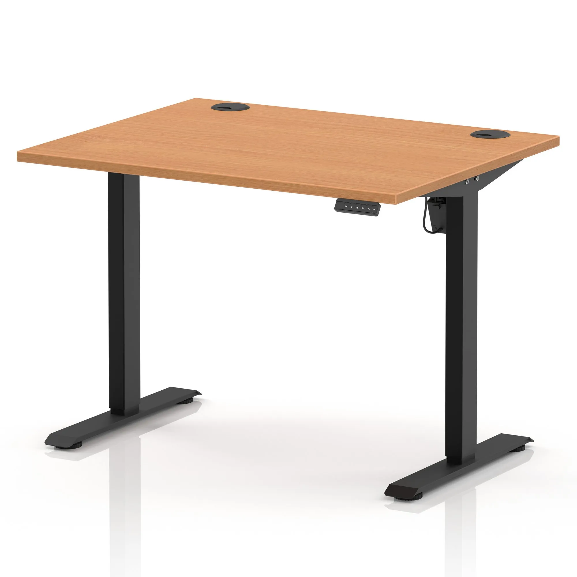 Air Lite Height Adjustable Desk With Cable Ports