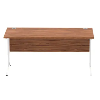 Impulse Straight Desk Cable Managed Leg