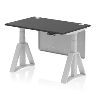 Air Height Adjustable Desk With Cable Ports