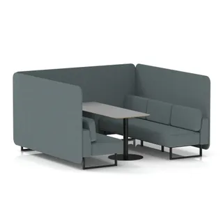 Brixworth Bench Booth in Single Tone