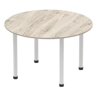 Impulse Round Table With Post Leg