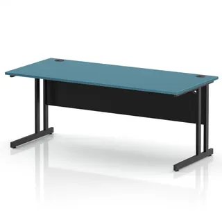 Impulse Straight Desk Cantilever Leg