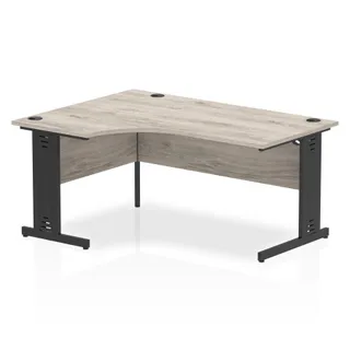Impulse Crescent Desk Cable Managed Leg