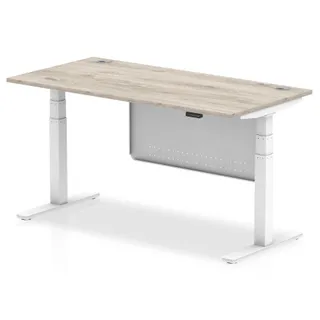Air Height Adjustable Desk With Cable Ports