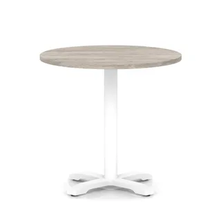 EE - Italia Round Poseur Table With Cross Base