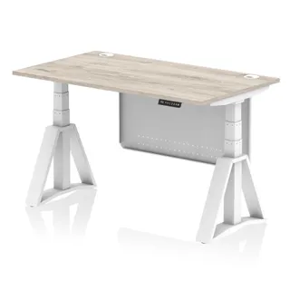 Air Height Adjustable Desk With Cable Ports