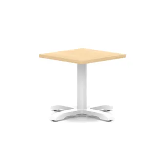 Italia Square Coffee Table With Cross Base