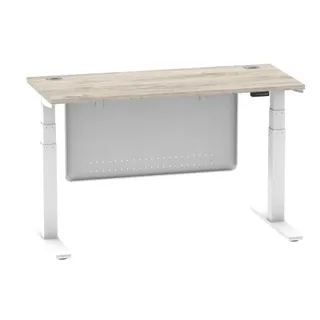 Air Height Adjustable Slimline Desk With Cable Ports