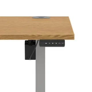 Air Lite Height Adjustable Desk With Cable Ports