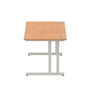 Impulse Straight Desk Cantilever Leg