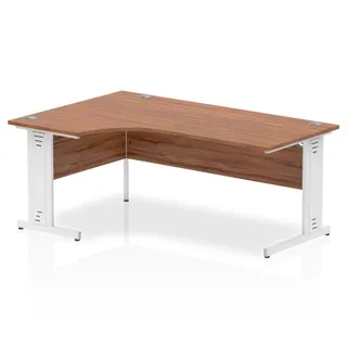 Impulse Crescent Desk Cable Managed Leg