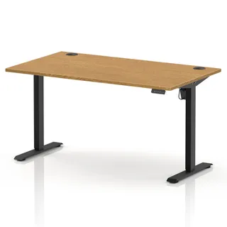 Air Lite Height Adjustable Desk With Cable Ports