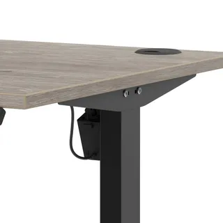 Air Lite Height Adjustable Desk With Cable Ports