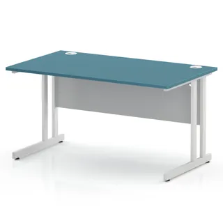 Impulse Straight Desk Cantilever Leg
