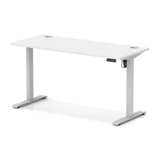 OE - Air Lite Height Adjustable Slimline Desk With Cable Ports